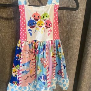 Baby Shark Twirl Dress